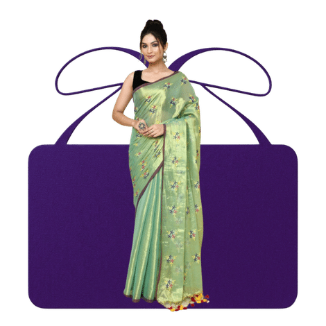 Tissue Sarees - Trendies Attire