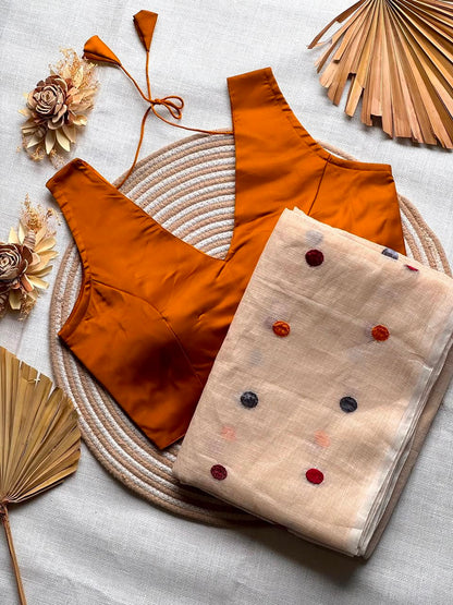 orangewhite - Trendies Attire